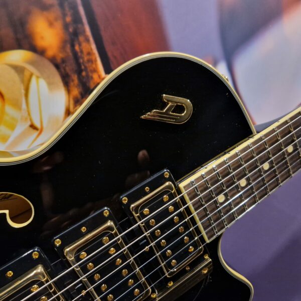 Duesenberg Starplayer TV Custom Black E-Guitar + Hardcase
