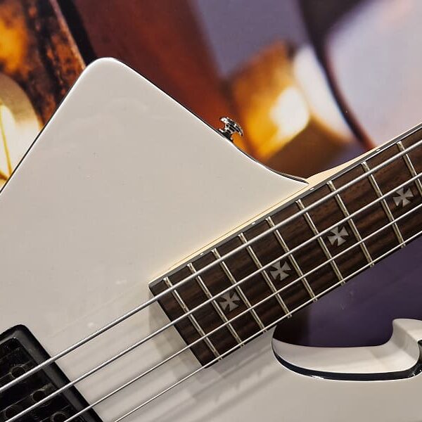 Ibanez SDB3-PW Sharlee D'Angelo Signature E-Bass 4 String - Pearl White incl. Softshellcase