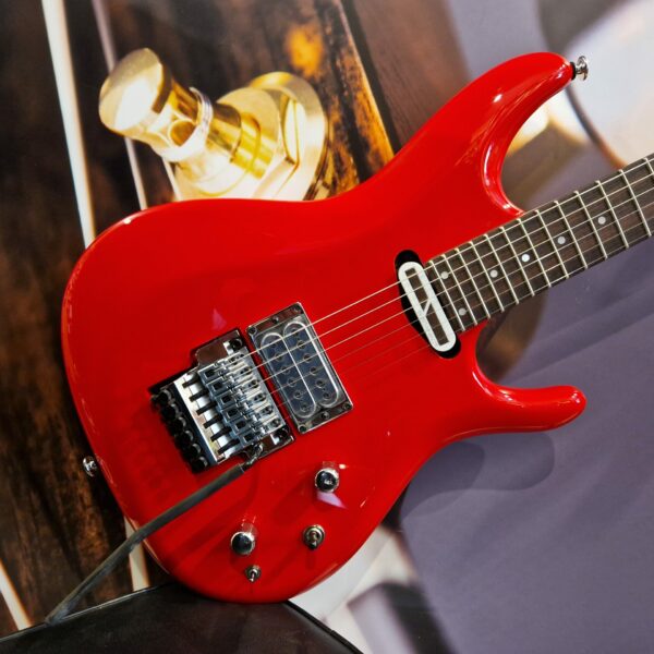 Ibanez JS2480-MCR Joe Satriani Signature E-Guitar w/ Sustainiac PU - Muscle Car Red incl. Hardcase
