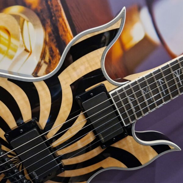 Wylde Audio #4551 Heathen Grail, Rawtop Bullseye E-Guitar, Zakk Wylde Series