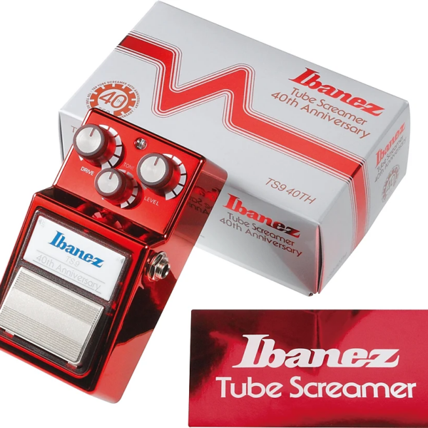 Ibanez TS940TH / 40TH Anniversary Tube Screamer, Ruby Finish, Limited Edition