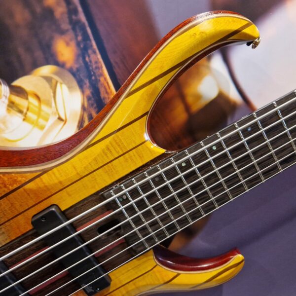 Ibanez BTB1936-SFL Premium Series E-Bass 6 String Sunset Fade Low Gloss + Bag, B-Stock