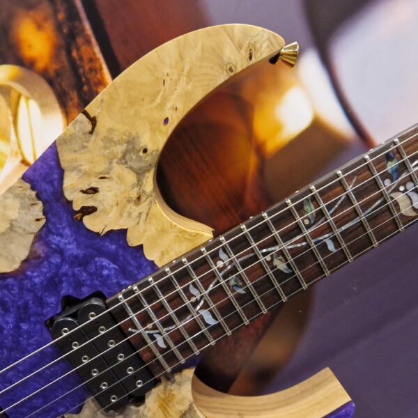 Ibanez JCRG23S02 Purple Resin Top E-Guitar + Hardcase