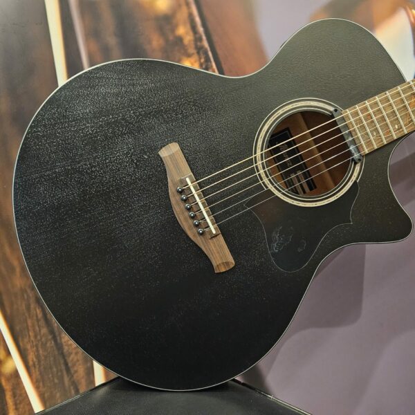 Ibanez AE295-WK Akustik Gitarre 6 String - Weathered Black