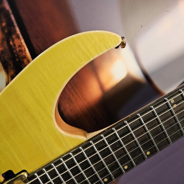 Ibanez LHM1-TGG Luke Hoskin Signature E-Guitar 6 String - Transparent Green Gradation + Gigbag, B-Stock