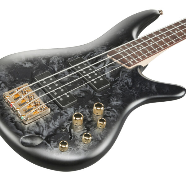 Ibanez SR300EDX-BZM SR 4-String Bass, Black Ice Frozen Matte