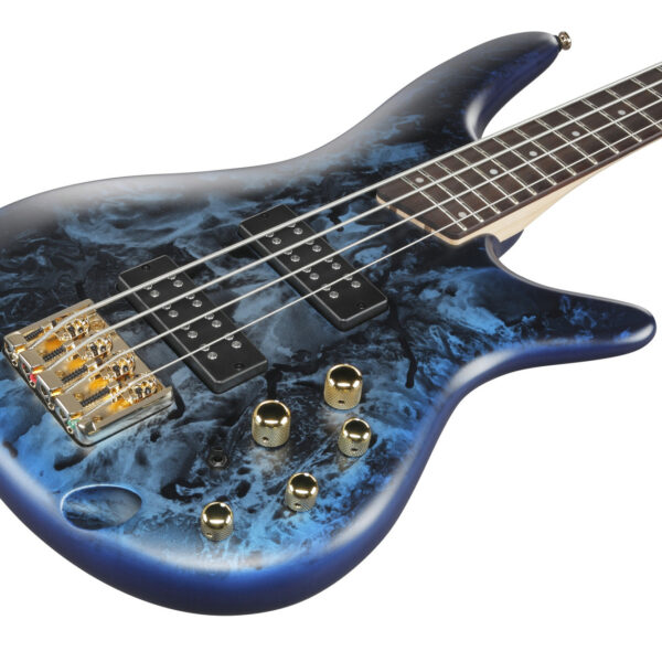 Ibanez SR300EDX-CZM SR 4-String Bass Cosmic Blue Frozen Matte