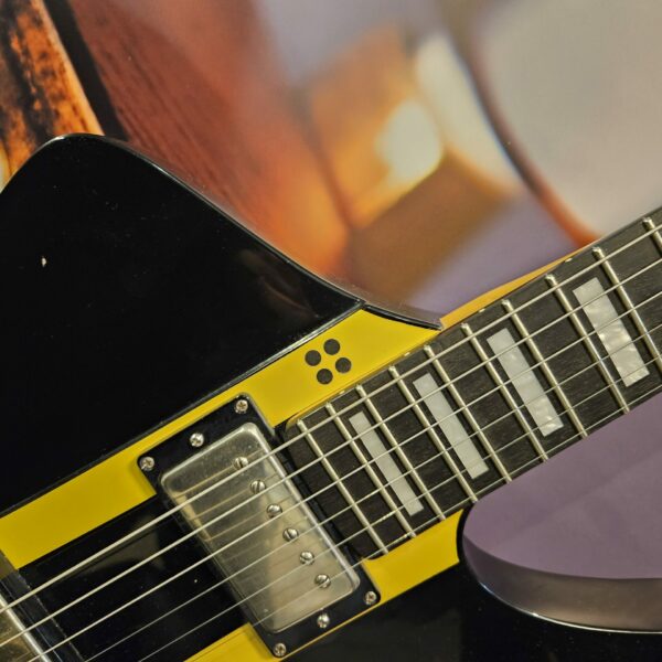 Sandberg Forty-Eight 6-String E-Guitar, Custom Color Black-Yellow, Showroom / Demo-Guitar