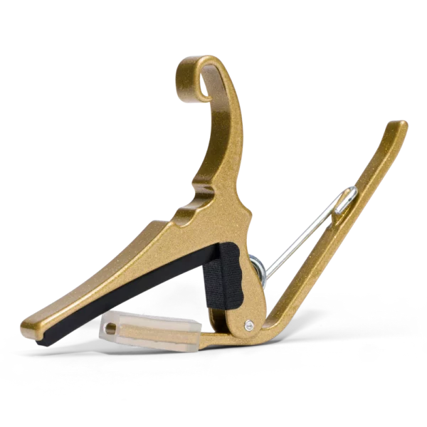 Kyser Quick-Change Acoustic Guitar Capo, Gold