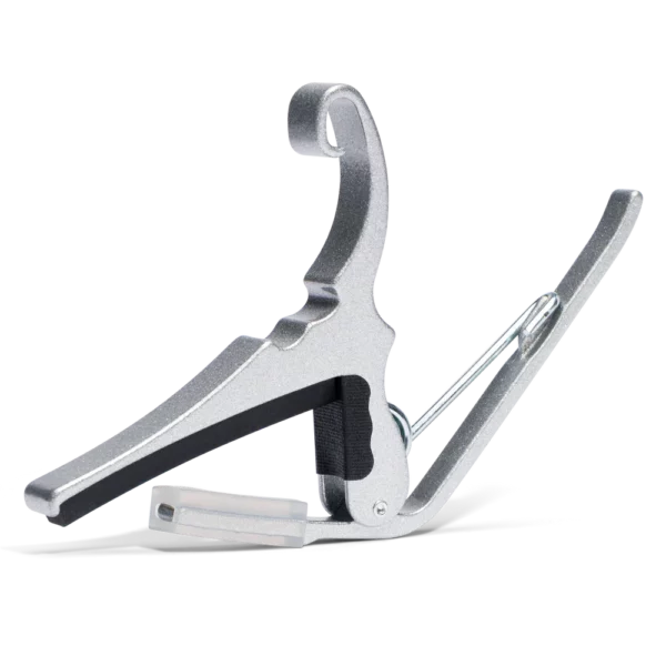 Kyser Quick-Change Acoustic Guitar Capo, Silver