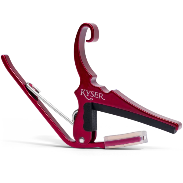 Kyser Quick-Change Acoustic Guitar Capo, Red