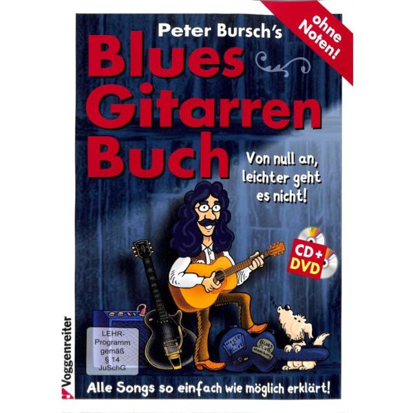 Peter Bursch's Blues Gitarrenbuch, CD+DVD