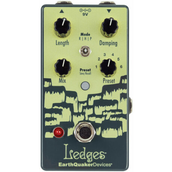 EarthQuaker Devices Ledges™ Tri-Dimensional Reverberation Machine