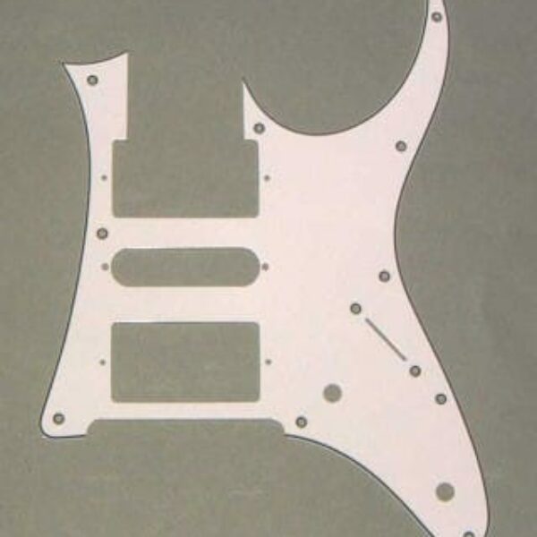 Ibanez 4PG1J7VW2 pickguard - white/black for JEM7V-SBL