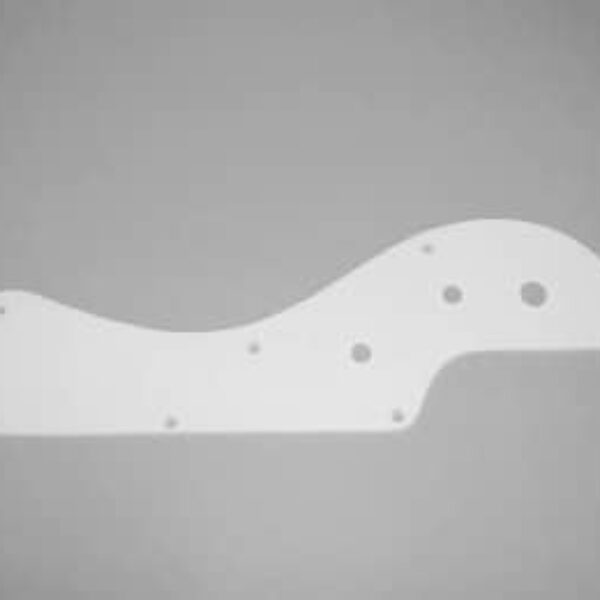 Ibanez 4PG27A0004 plastic pickguard - white , upper side for selected JTK models