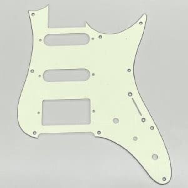 Ibanez 4PGAZESSHRMBM Pickguard for AZES with T106/ SSH/ Mint Green/BK/Mint Green 3ply