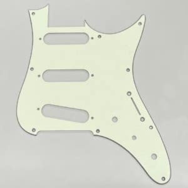 Ibanez 4PGAZESSSRMBM Pickguard for AZES with F106/ SSS/ Mint Green/BK/Mint Green 3ply