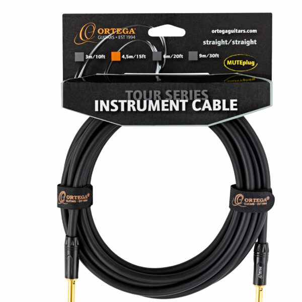 Ortega OTCIS-20 Tour Series Instrument Cable - 6m/20ft