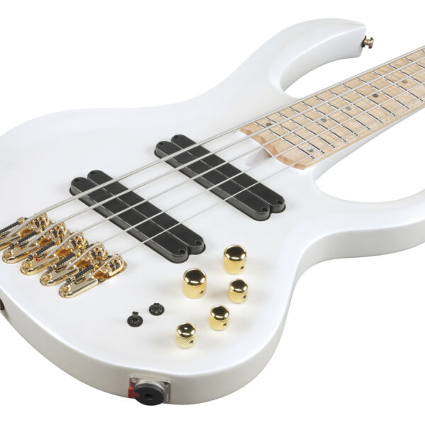 Ibanez BTB605MLM-PWM Bass Workshop 5-String - Pearl White Matte Multi Scale