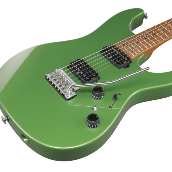 Ibanez AZ2402-AGM Prestige AZ Electric Guitar 6-String - Apple Green Metallic + Case