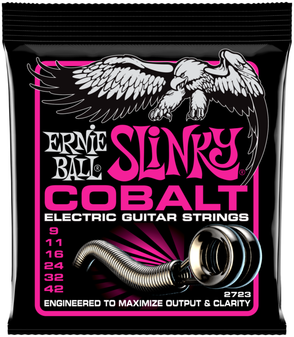 Ernie Ball 2723 Saitensatz, Slinky Cobalt, Super 09-42