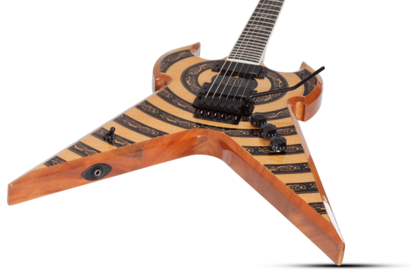 Wylde Audio #4573 Warhammer FR, Norse Dragon Bullseye, Rawtop E-Guitar – Bild 4