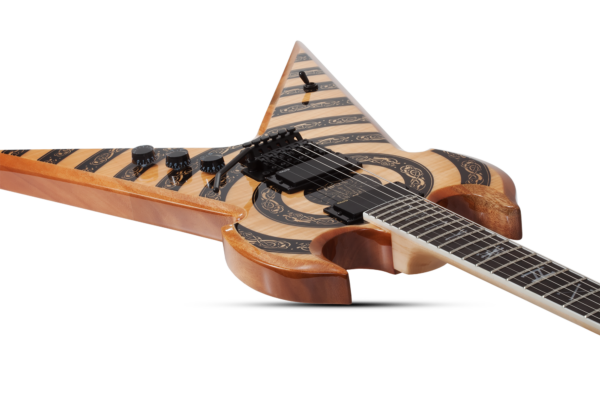 Wylde Audio #4573 Warhammer FR, Norse Dragon Bullseye, Rawtop E-Guitar – Bild 8