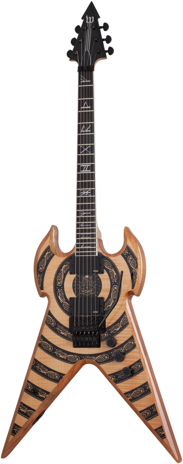 Wylde Audio #4573 Warhammer FR, Norse Dragon Bullseye, Rawtop E-Guitar – Bild 16