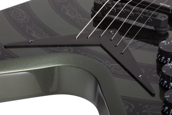 Wylde Audio #4581 Warhammer NT, Norse Dragon Bullseye, MG E-Guitar – Bild 10