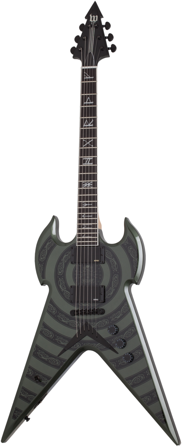 Wylde Audio #4581 Warhammer NT, Norse Dragon Bullseye, MG E-Guitar – Bild 15