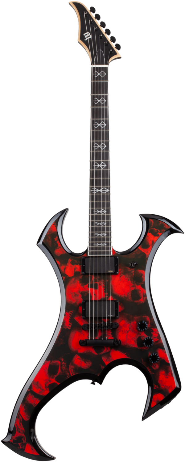 Wylde Audio #4582 Berzerker, Blood Skull E-Guitar – Bild 2
