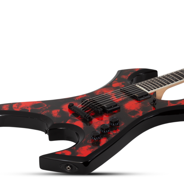 Wylde Audio #4582 Berzerker, Blood Skull E-Guitar