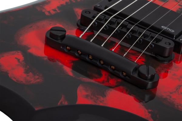 Wylde Audio #4582 Berzerker, Blood Skull E-Guitar – Bild 11