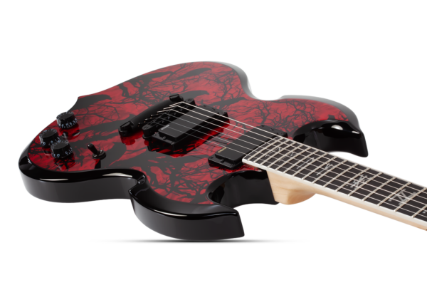 Wylde Audio #4584 Barbarian Blood Raven E-Guitar – Bild 8