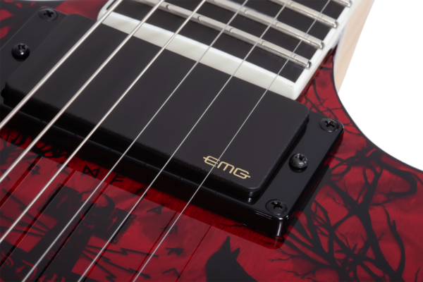 Wylde Audio #4584 Barbarian Blood Raven E-Guitar – Bild 11