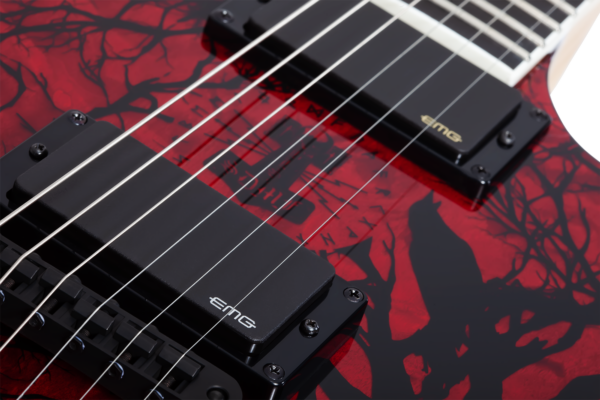 Wylde Audio #4584 Barbarian Blood Raven E-Guitar – Bild 12