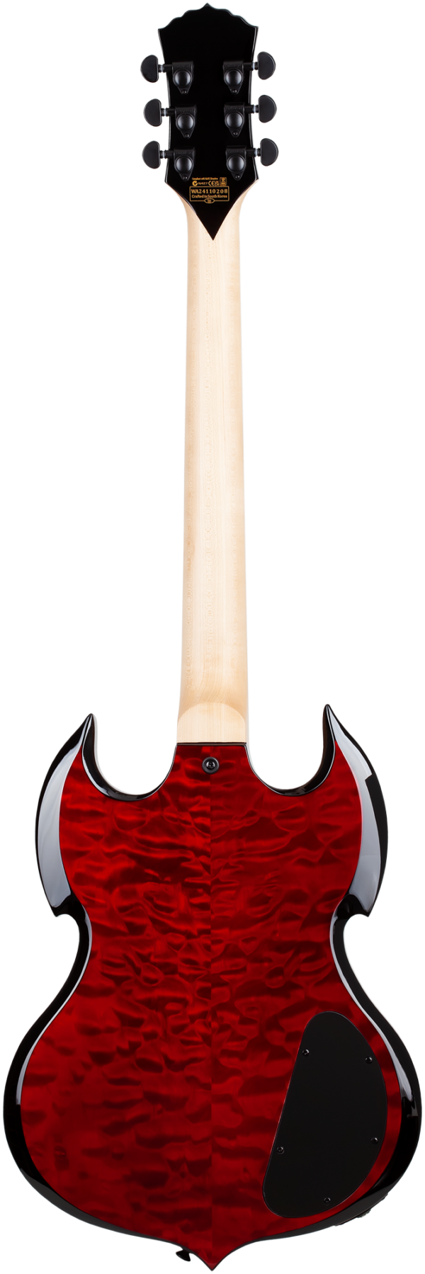 Wylde Audio #4585 Barbarian, Blood Raven, Lefthand E-Guitar – Bild 3