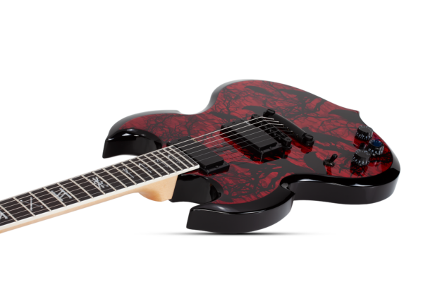Wylde Audio #4585 Barbarian, Blood Raven, Lefthand E-Guitar – Bild 7