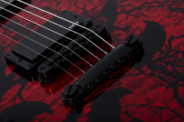 Wylde Audio #4585 Barbarian, Blood Raven, Lefthand E-Guitar – Bild 12
