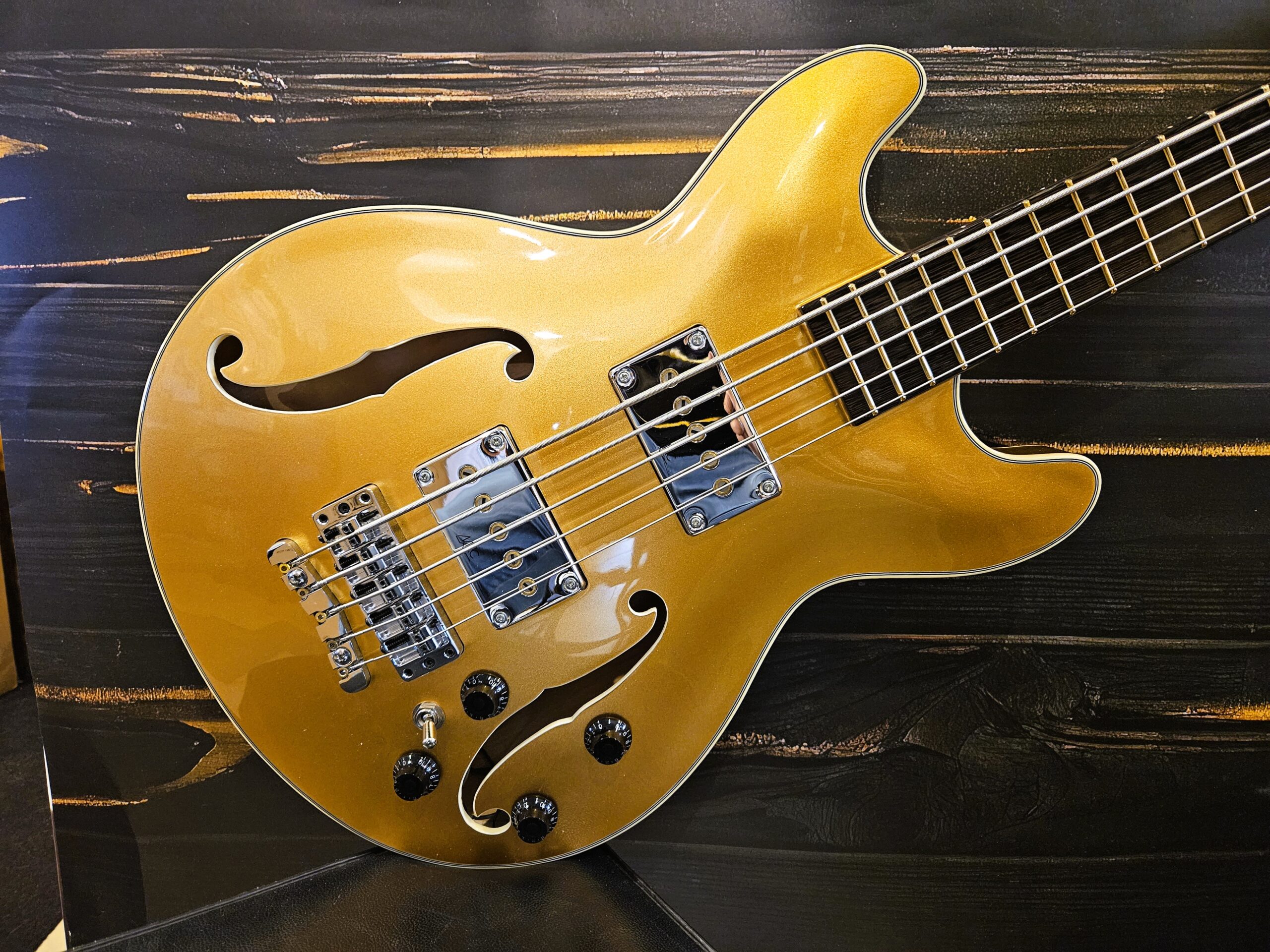 Warwick RockBass Star Bass, 5-String - Metallic Gold High Polish, B-Stock