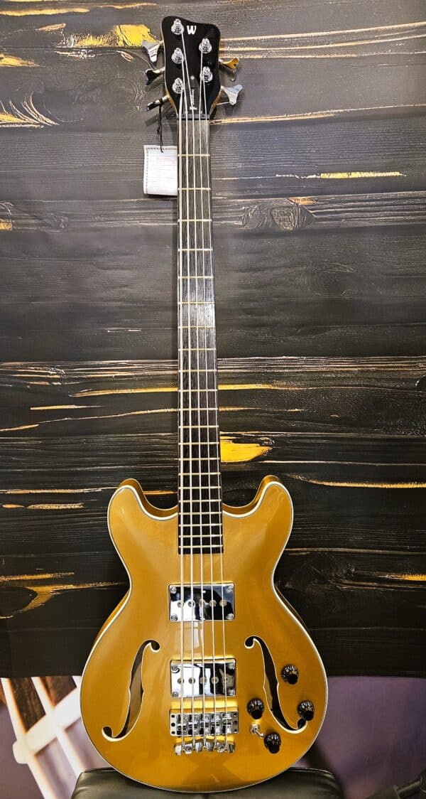 Warwick RockBass Star Bass, 5-String - Metallic Gold High Polish, B-Stock – Bild 7
