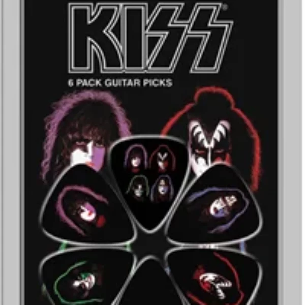 Perri's Kiss Premium Plektren, 6er Pack