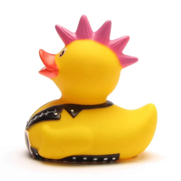 Badeente Punker - Gummiente